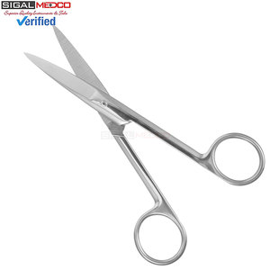 Tijeras Quirúrgicas Rectas Manuales de Acero Inoxidable de 14 CM, Instrumento de Disección Quirúrgica Médica con Certificación CE para Precisión - Product Image 5