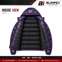 Veste à capuche matelassée unisexe personnalisée, réfléchissante, durable, en toile, zippée, sportive, coupe-vent, décontractée, imperméable et à séchage rapide