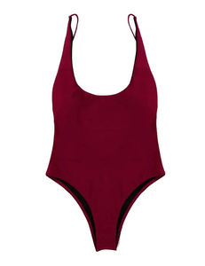 Traje de Baño Personalizado para Niña Pequeña, Vestido de Playa de Punto Calado Colorido, Halter sin Mangas, Corte en A, 1 Pieza - Product Image 2