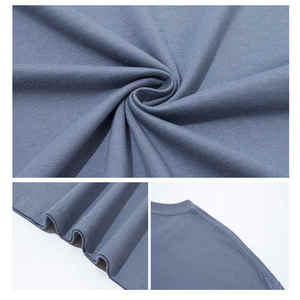 Camiseta de algodón 100% para hombre, holgada, de color liso, estilo streetwear, personalizada, de gran tamaño, para fabricantes mayoristas OEM. - Product Image 2