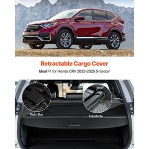 2023-2025 para Honda CRV 5 plazas cubierta de carga retráctil maletero sombra - Product Image 2