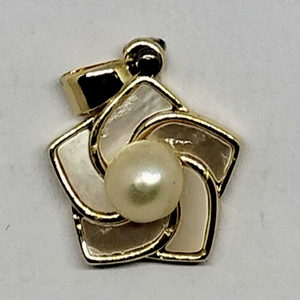 ชุดเครื่องประดับไข่มุกน้ำจืดชุบทองชุดเครื่องประดับแม่ของไข่มุก - Product Image 5