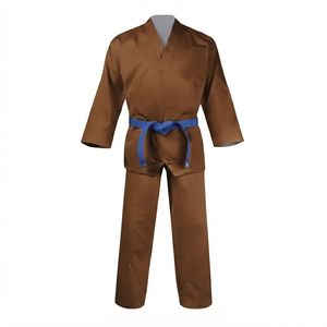 Uniforme de Taekwondo Tradicional PureGeneral de Cuello Blanco, Poliéster, Personalizable, Cómodo y Lavable para Niños y Jóvenes - Product Image 5
