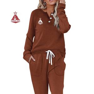 Survêtement en laine pour femmes, sweat-shirt chaud, personnalisé, survêtement de qualité supérieure, vente en gros - Product Image 1