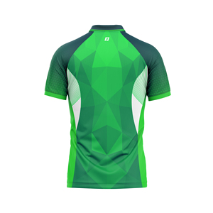 OEM ODM Hauts actifs personnalisés polo en polyester spandex respirant sans couture avec ensemble imprimé au design unique pour les sports de tennis - Product Image 6