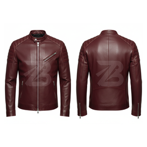 High Quality Cowhide Leather Motorbike <b>Jacket</b> New Classic <b>Biker</b> Racing Custom Private Label Heavy Duty Outerwear Flame-Retardant - Product Image 4