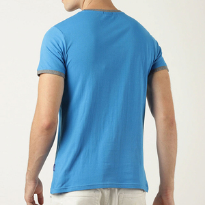 เสื้อยืดผ้าฝ้าย100% พรีเมี่ยมสำหรับผู้ชายแบบถักใส่สบายระบายอากาศได้ดีเป็นมิตรกับสิ่งแวดล้อมผ้านิ่มแห้งเร็ว220กรัม - Product Image 4