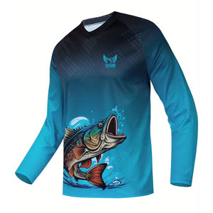 เสื้อตกปลาขายดีแบบ Private Label ผลิตอย่างมืออาชีพ ดีไซน์ล่าสุด - Product Image 1