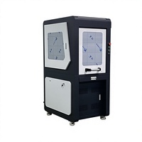 Grande machine de marquage laser UV 10W de type fermé 355nm haute vitesse pour marquage de précision industriel sur électronique, plastique et verre