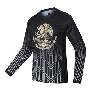 Camiseta de Ciclismo de Montaña para Hombre, Manga Larga, Estilo Mexicano, para Motocross, Transpirable, de Secado Rápido, para Ocio - Product Image 2
