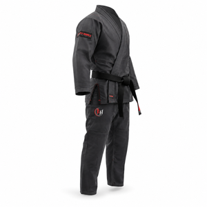 Kimono de karaté Fly Humble SPORTSWEAR unisexe bleu marine 100% coton coupe classique durable respirant sans couture avec logo brodé - Product Image 3