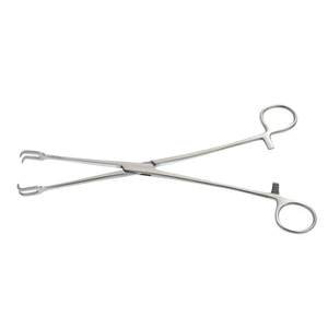 เครื่องมือผ่าตัดจับมดลูกแบบตรง ทำจากเหล็กกล้าไร้สนิม ยี่ห้อ Schroeder Vulsellum Forceps ขนาด 9 1/2 นิ้ว สำหรับนรีเวชวิทยา - Product Image 3