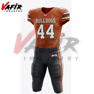 Uniforme de Fútbol Americano Cómodo y Transpirable, Sublimado Personalizado, Material de Spandex/Poliéster, Secado Rápido, Cuello en V, Elástico - Product Image 5