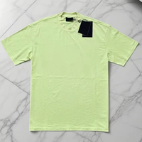 T-shirt Oversize en Coton Lourd 260 g/m² 100% Coton, Épaules Tombantes, Impression Personnalisée Sérigraphiée, Sérigraphie à la Soie, Vierge