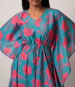 Hot Sale <b>kaftan</b> Women's Bohemia Loose Fit Polyester <b>Summer</b> Dress Beautiful Islamic clothing for women Traditional Muslim Cloths - Product Image 5