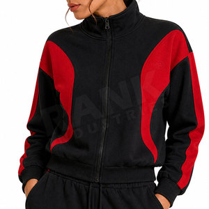 Conjuntos Deportivos de Mujer con Logotipo Personalizado Más Vendidos, Último Diseño, Conjunto de Dos Piezas, Conjuntos Deportivos de Algodón para Mujer - Product Image 4