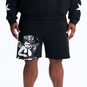 Custom Logo Sweat <b>Shorts</b> <b>Men</b> High Quality Cotton Blend Soft Casual <b>Shorts</b> Streetwear Fashion Gym <b>Shorts</b> OEM Supply - Product Image 4