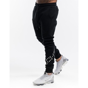 Men Joggers Pants Zipper Pockets Casual Men's Trouser Cotton Jogging Sweatpants - Product Image 3