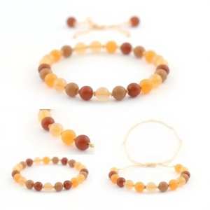 กำไลข้อมือพลอยหลากสี เงินแท้ 925 กำไลพลอยหลากสีสัน สวมใส่ได้ทุกวัน ขายส่ง เครื่องประดับแฟชั่น - Product Image 5