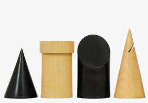 Juego de ajedrez geométrico minimalista con piezas de ébano y madera de boj, Rey de 3.4 pulgadas, diseño sin costuras al mejor precio - Product Image 5