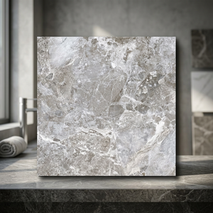 Azulejos de Porcelana Brillante Fantasía Blanca de 600x600 mm |   Azulejos Pulidos para Pared y Suelo de 60x60cm y 8mm, Garantía de 3 Años, Servicio Postventa - Product Image 6