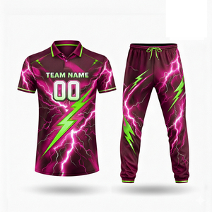 Conjunto para Hombre Verde y Blanco, Transpirable, con Estampado Digital, Antibacteriano, 100% Poliéster, Invierno, Personalizado - Product Image 3