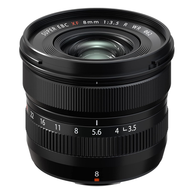 XF 8mm F/3.5 R WR Ultra Wide Angle Prime Lens Weather Resistant for Fujifilm X Mount Mirrorless Camera