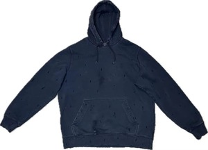 Sweat à capuche oversize en coton et polyester, coupe carrée, épaules tombantes, options d'impression en relief disponibles, sweat à capuche oversize pour homme en coton - Product Image 4
