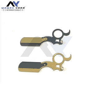 มีดโกนหนวดแบบนิ้วเดียวสำหรับผู้ชาย รุ่นคลาสสิก สำหรับช่างตัดผม พร้อมดีไซน์ห่วงนิ้วแบบ Ergonomic ช่วยควบคุมการใช้งาน - Product Image 4