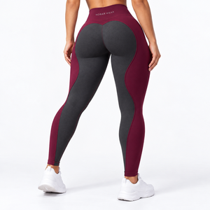 NOBAR WEAR <b>Women</b> High Waist <b>Black</b> Seamed <b>Leggings</b> Full Length Compression Tummy Control Shapewear Sporty High waist seamed - Product Image 5