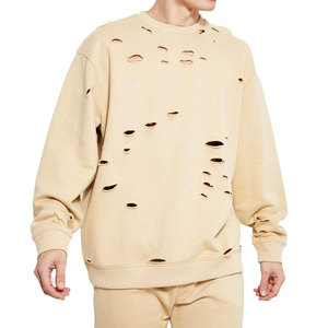 Sweat-shirts pour hommes de haute qualité, best-sellers, design tendance, respirants, basiques, effet usé, fabriqués au Pakistan - Product Image 1
