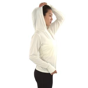 Sweat à capuche d'entraînement pour femmes en nylon écologique - Product Image 4
