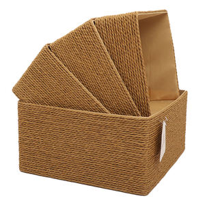 Panier artisanal de style rustique – Solution de rangement durable pour la décoration intérieure destinée aux acheteurs en gros - Product Image 6
