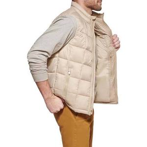 Chaleco Acolchado de Lona para Trabajo, Casual, Tallas Grandes, Ligero, Cortavientos, Cuello Alto, MOQ Bajo, Fabricante con Logotipo Personalizado - Product Image 5