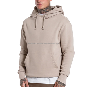 Sudaderas con capucha y sudaderas de lana de poliéster unisex de 260gsm, ropa de hombre OEM con logotipo personalizado para impresión digital de primavera - Product Image 1
