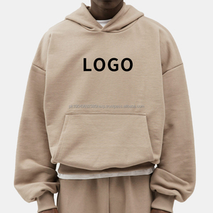 Baggy Distressed Surdimensionné Haute Qualité Hommes À Capuche 500 GSM Épais Y2K Style Premium En Vrac Polyester/Coton Brodé À Séchage Rapide - Product Image 2