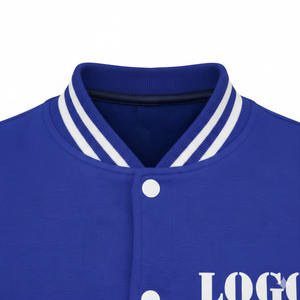 Veste universitaire personnalisée en gros, blouson bomber pour hommes, tenue d'équipe, fournisseur B2B, uniforme de baseball universitaire, fabricant de polaires - Product Image 2