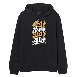 Sweat à capuche pour homme de haute qualité, vintage, délavé au soleil, avec impression DTG, poche, coupe ample, effet usé, délavé à l'acide - Product Image 4
