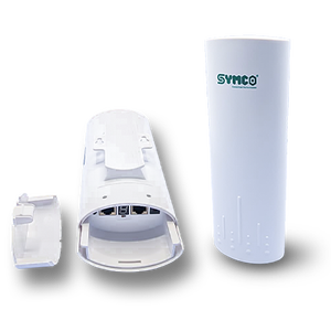 บริดจ์ไร้สายระยะไกลสำหรับภายนอกอาคาร รุ่น SM-WB01 แบบจุดต่อหลายจุด 5GHz ความเร็ว 300 Mbps ระยะ 5 กม. กันน้ำ ใช้งานได้ทันที (Plug and Play) จุดเชื่อมต่อแบบ CPE - Product Image 2