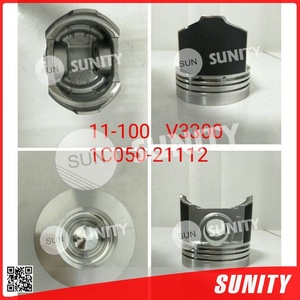 ชุดลูกสูบ V3300 98มม. รถแทรคเตอร์สำหรับรถแทรกเตอร์ในฟาร์มขนาด1C050-21112เองจากไต้หวัน - Product Image 3