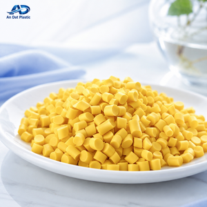 Yellow PVC Compound AD K-Y50 Industrial Grade High Strength Customizable UV Resistant Hose Dat <b>Plastic</b> 30 Days Delivery - Product Image 2