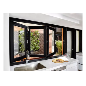 Ventana Abatible Moderna de Aleación de Aluminio con Vidrio Insonorizado y Pantalla Exterior - Product Image 4