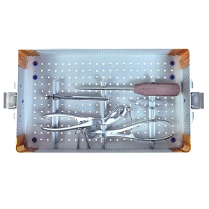 Kit d'instruments chirurgicaux orthopédiques premium pour petits fragments, en acier inoxydable, plaques osseuses et vis de traumatologie 3.5mm 4.0mm - Product Image 6