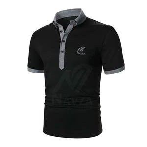 Chemises Polo Homme de Qualité Supérieure, Dernier Style, Couleur Unie, 100% Coton, Vente en Gros à Prix Bas - Product Image 2
