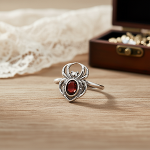 <b>Garnet</b> Fashion <b>Ring</b> 3.40 Grams Weight - Product Image 3