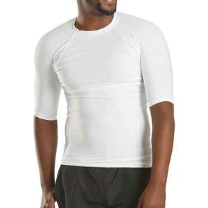 Maillot de bain à manches longues pour homme, extensible, à séchage rapide, imprimé numériquement, couleur personnalisée - Product Image 1