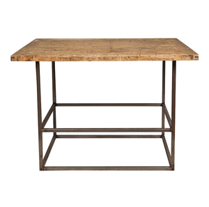 Eaton Communal <b>Table</b> Handcrafted Solid Wood Gathering <b>Table</b> with <b>Rustic</b> <b>Farmhouse</b> Design and Contemporary Natural Timber Finish - Product Image 1