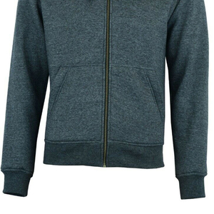 Nouveaux sweats à capuche en molleton de coton 2026, confortables et personnalisables avec logo, fermeture éclair, pour l'hiver, style uni teint - Product Image 6