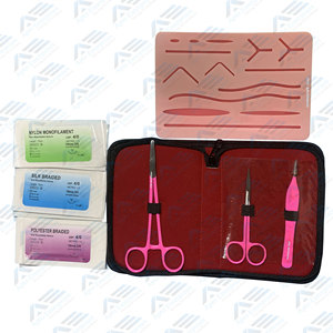 Kit de disección de anatomía, práctica de sutura, almohadilla para la piel, Kit de sutura de entrenamiento para estudiantes de medicina, almohadilla de entrenamiento, almohadilla de sutura, instrumento médico - Product Image 1