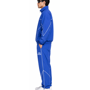 Survêtement en nylon pour hommes, vêtements de sport d'aventure en plein air, veste et pantalon, production en gros OEM ODM, survêtements en nylon pour hommes - Product Image 2